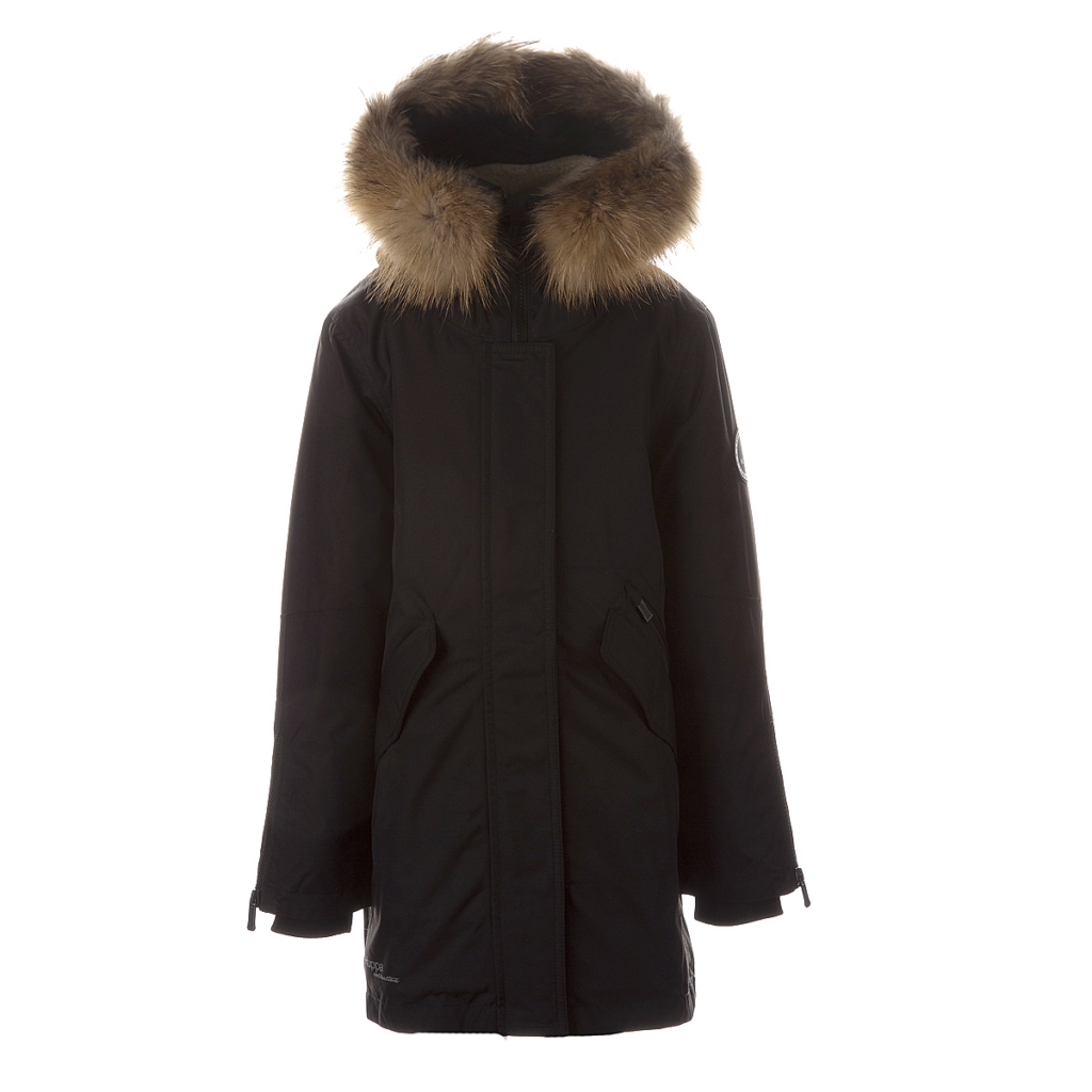 Tüdrukute parka VIVIAN 1, must 116