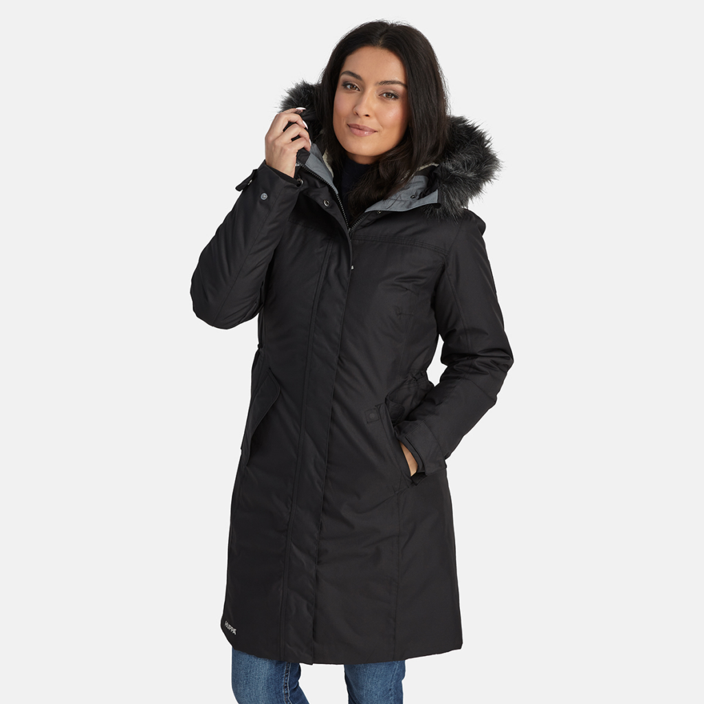 Naiste parka VIENNA, must L