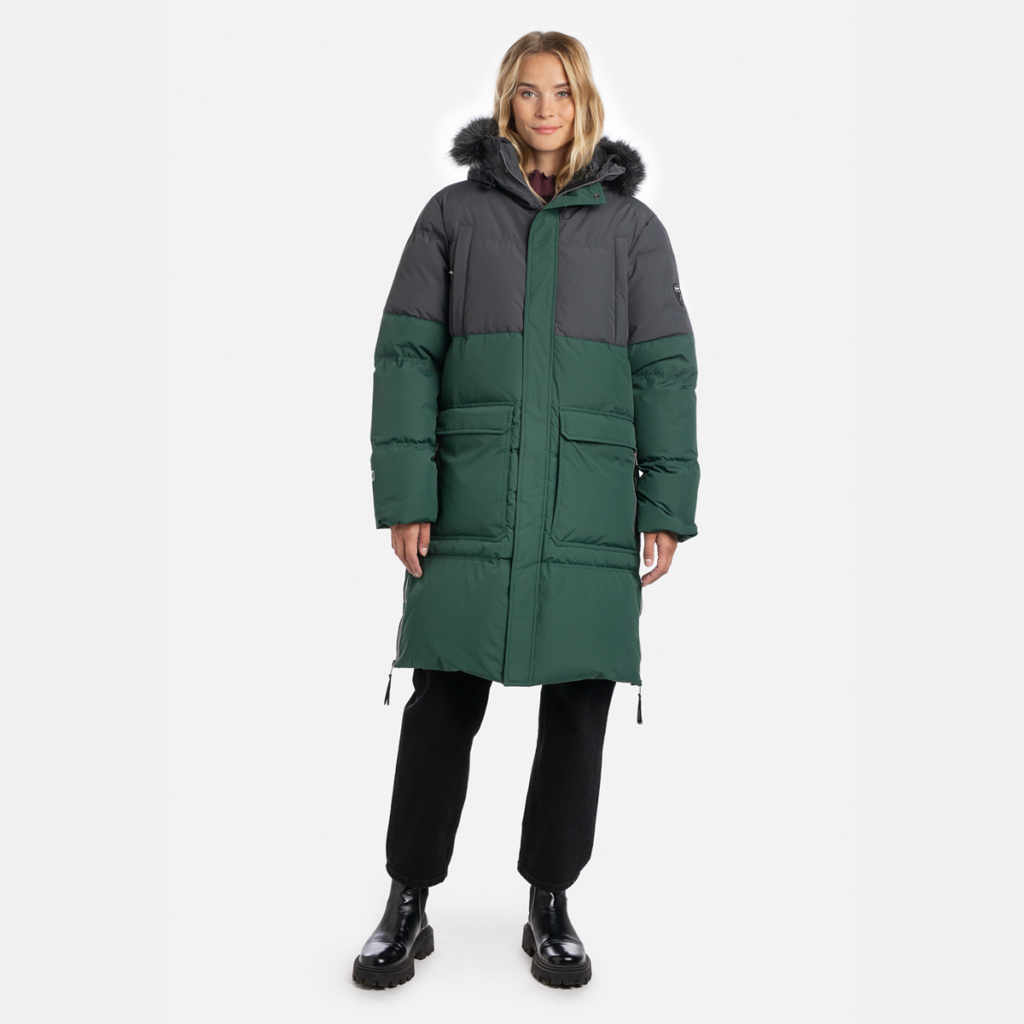 Unisex sulemantel ALASKA, metsaroheline/ t.hall L