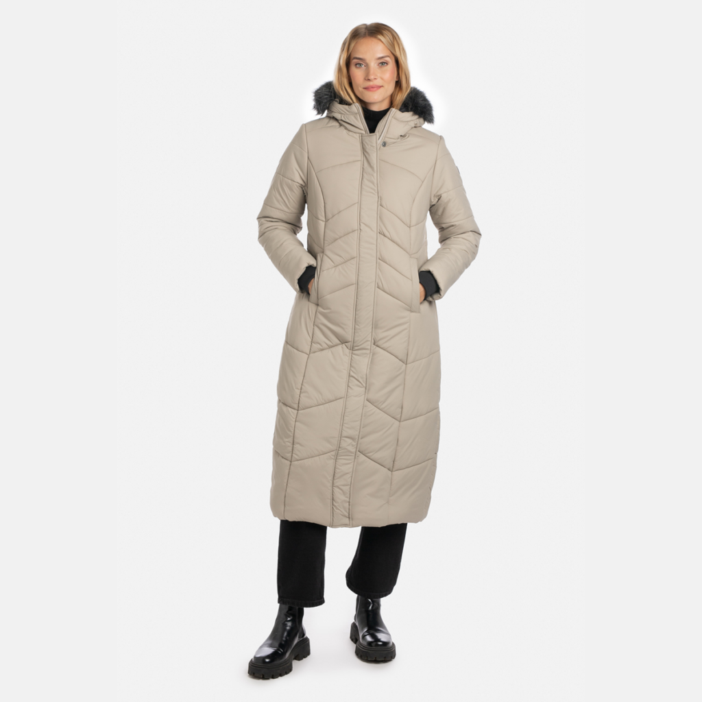 Naiste mantel YESSE, khaki L