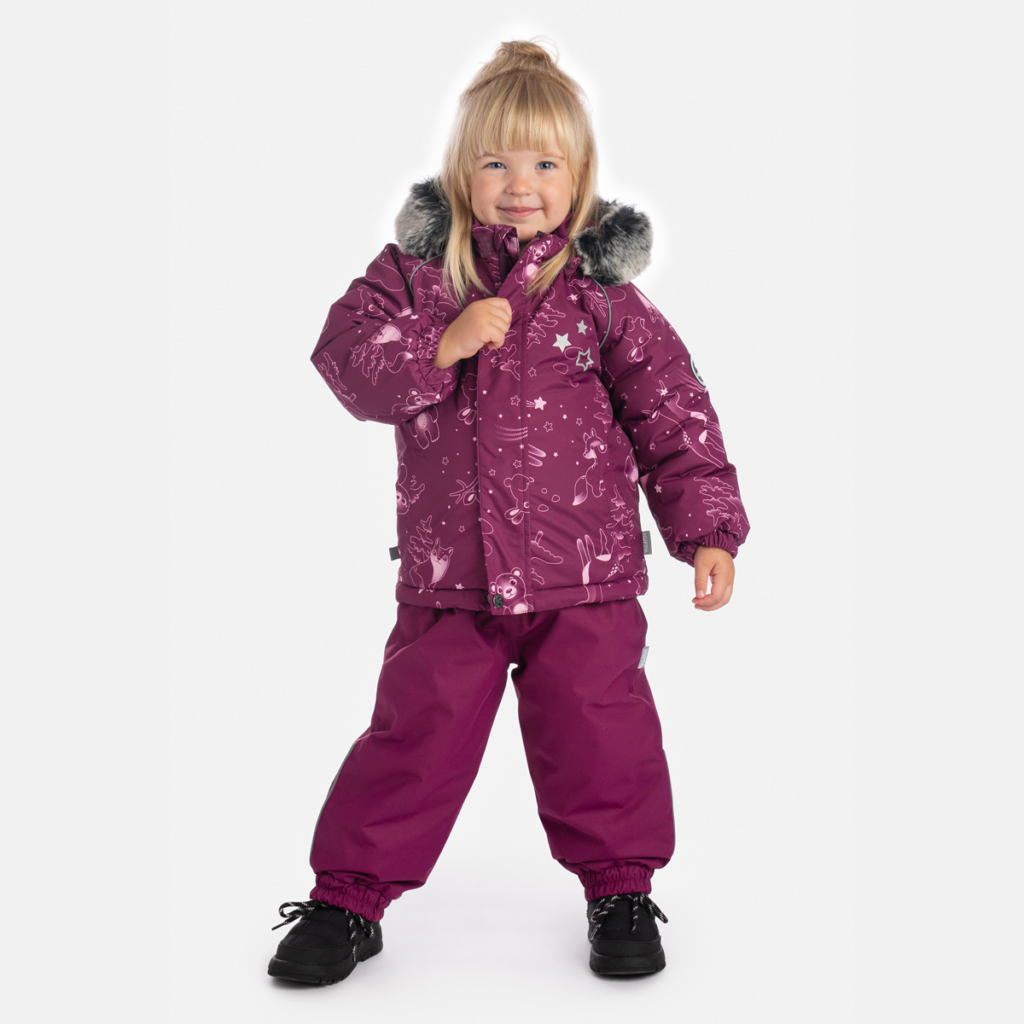 Komplekt LASSE 2, bordoo mustriga/ bordoo 110