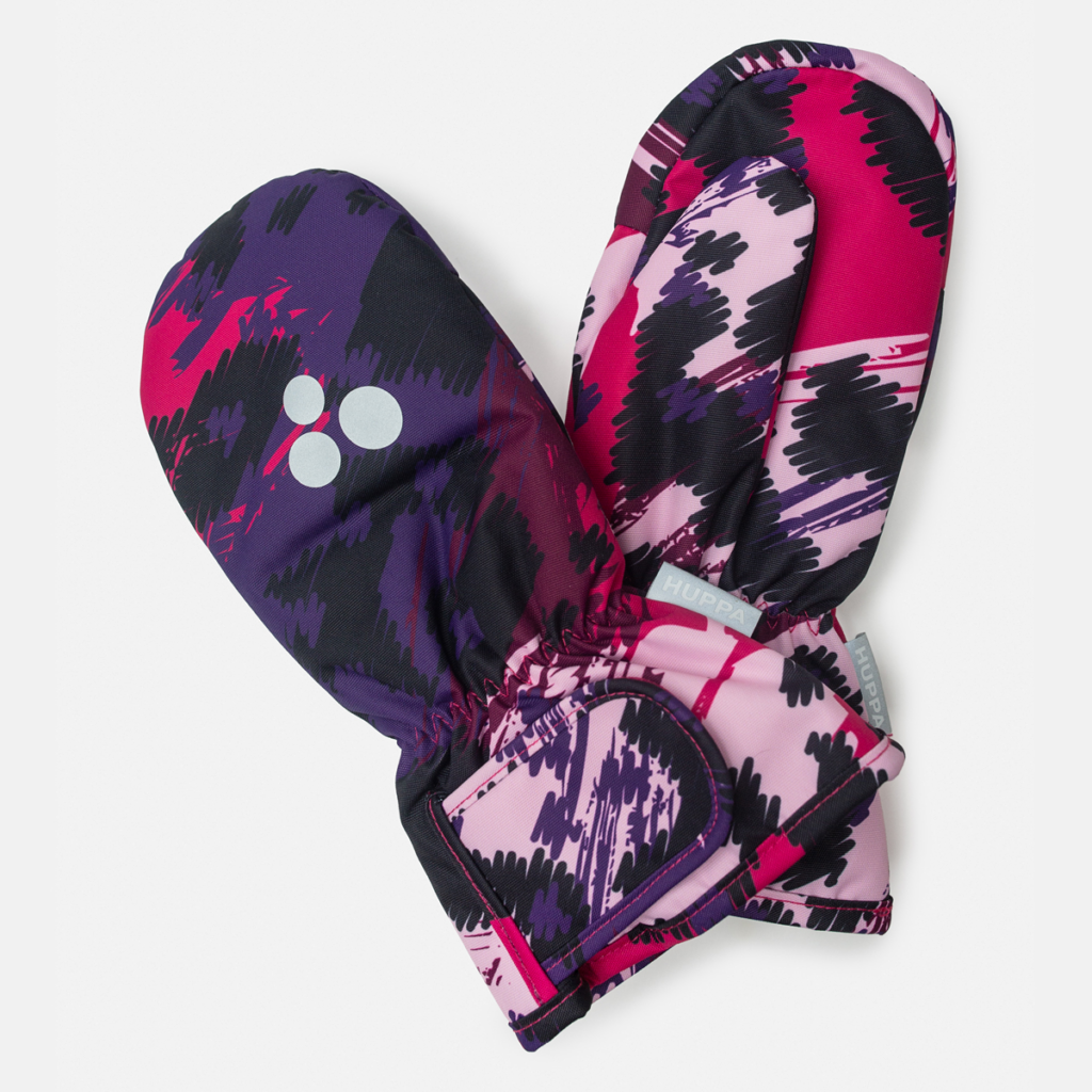 Kindad LIINA, fuksia mustriga 1