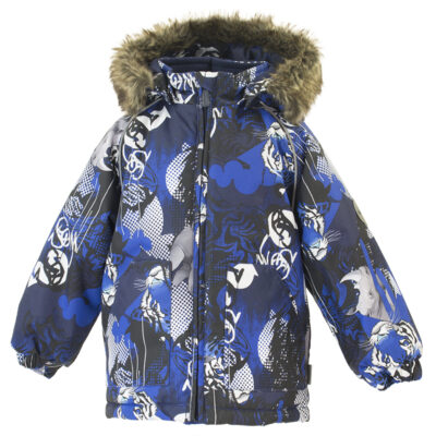 Dark blue (patterned)