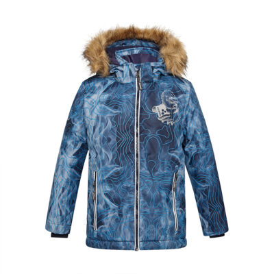Dark blue (patterned)