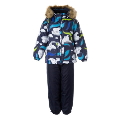 Dark blue (patterned)