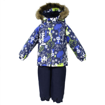 Blue (patterned)