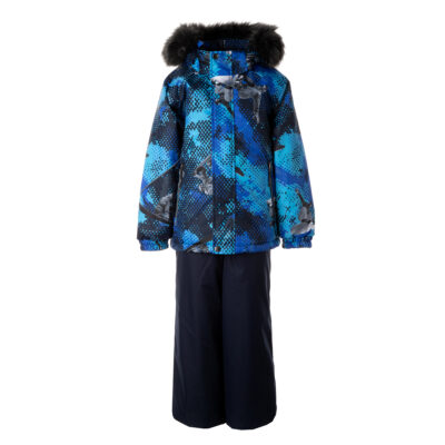 Dark blue (patterned)