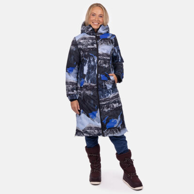 Dark blue (patterned)