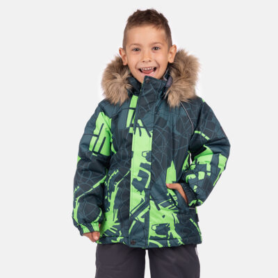Petrol green (patterned)