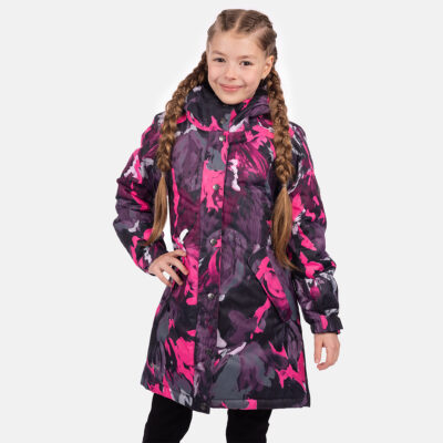 Neon pink (patterned)