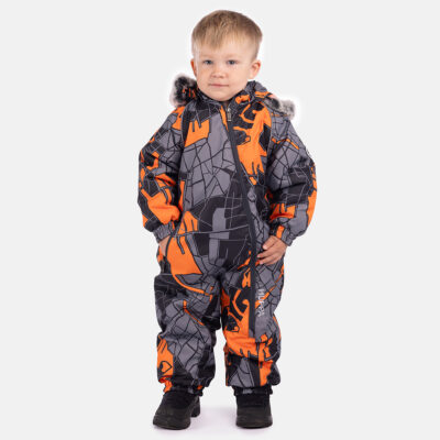 Bright orange (patterned)