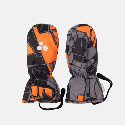 Bright orange (patterned)